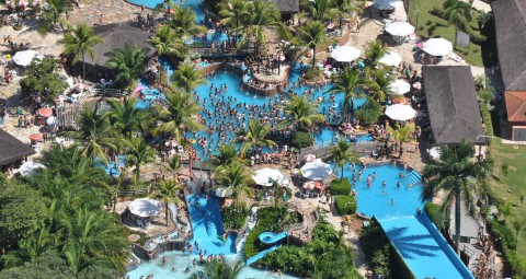 Lagoa Termas Parque e Lagoa EcoPraia | Parque aqu&aacute;tico em Caldas Novas