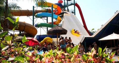 Lagoa Termas Parque e Lagoa EcoPraia | Parque aqu&aacute;tico em Caldas Novas