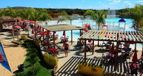 Lagoa Termas Parque e Lagoa EcoPraia | Parque aqu&aacute;tico em Caldas Novas