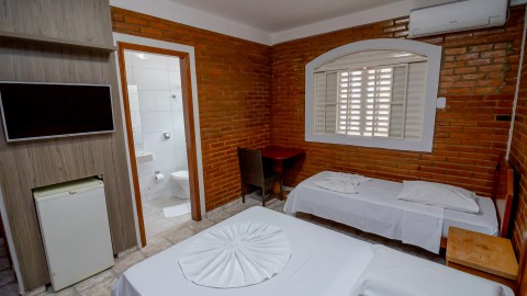 Quarto Luxo | Pousada Recanto das Caldas