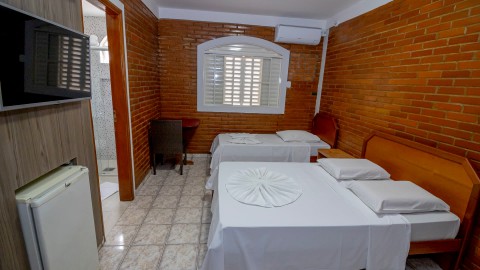 Quarto Luxo | Pousada Recanto das Caldas