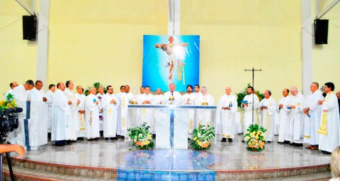 Santuário Diocesano N. Senhora da Salete em Caldas Novas